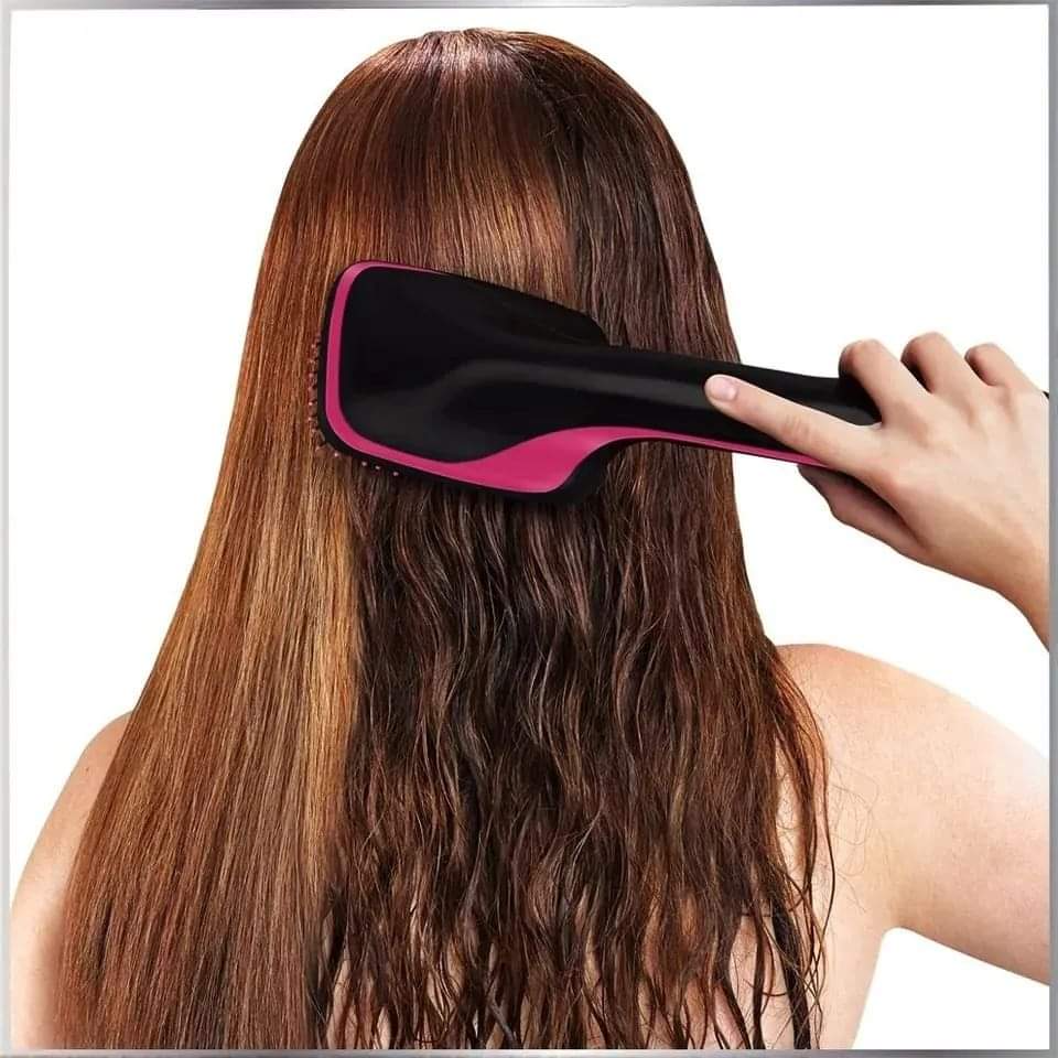 Electric Hair Straightener & One-Step Hair Dryer Brush - Hot Air Blow Dryer Comb for Travel & Professional Styling