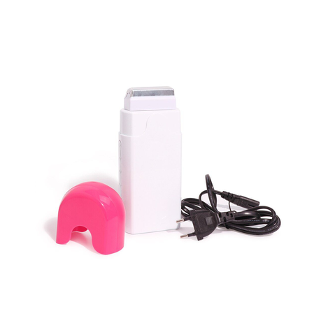 Pink Wax Roller Cartridge Heater – Automatic Heating for Easy Hair Removal (Professional & Personal Use)